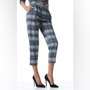 Alice+Olivia Benny Tapered Pull Up Pant NWT